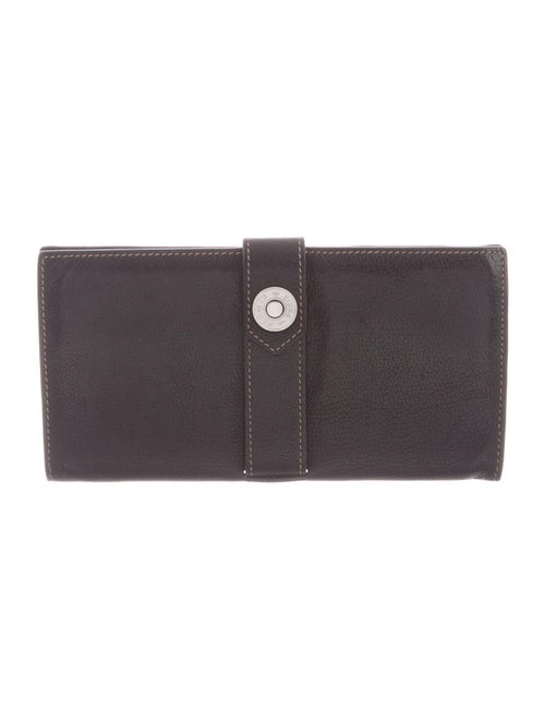 Hermès Buffle Dimitri Wallet Noir