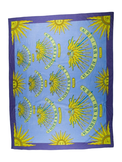 Hermès Printed Cotton Pareo multicolor