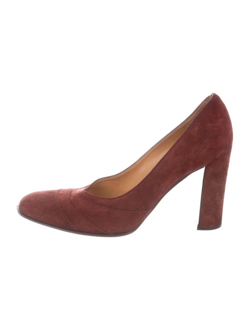 Hermès Suede Pumps Suede Pumps Brown