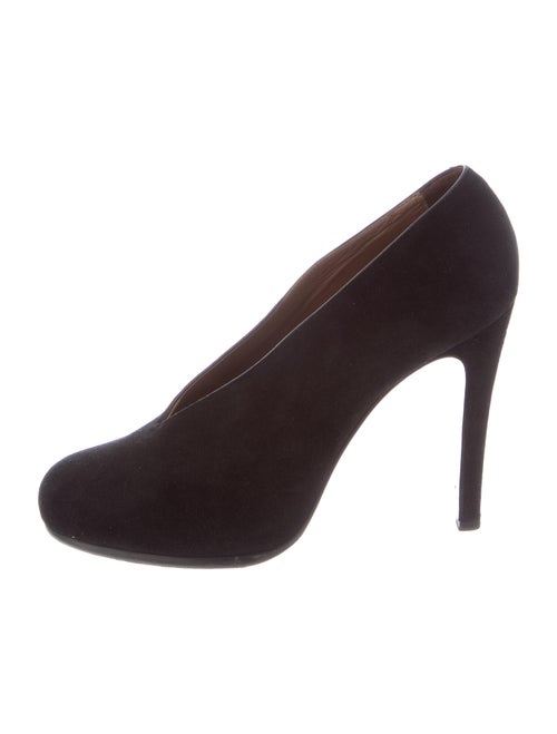 Hermès Florida Pumps Suede Pumps Black