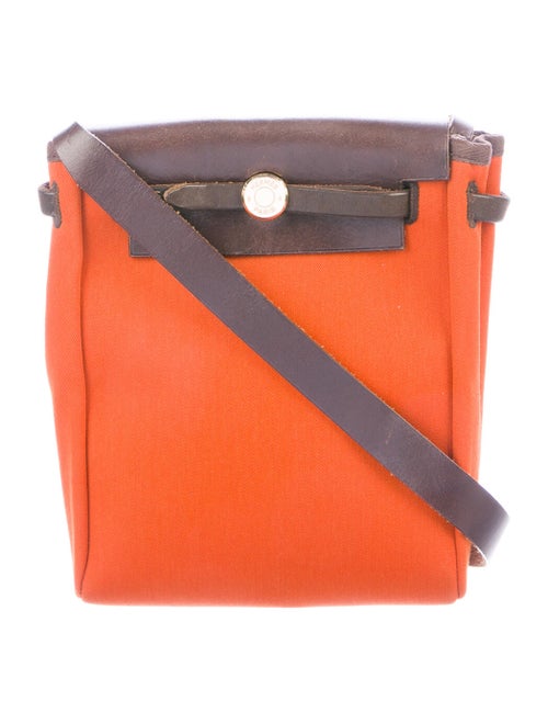Hermès Toile Herbag TPM Orange