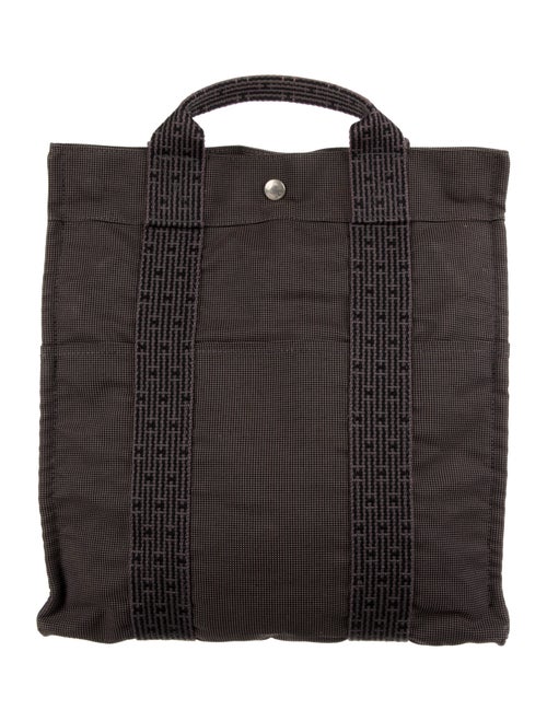 Hermès Toile Herline Backpack Grey