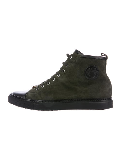 Hermès Suede Sneakers Green