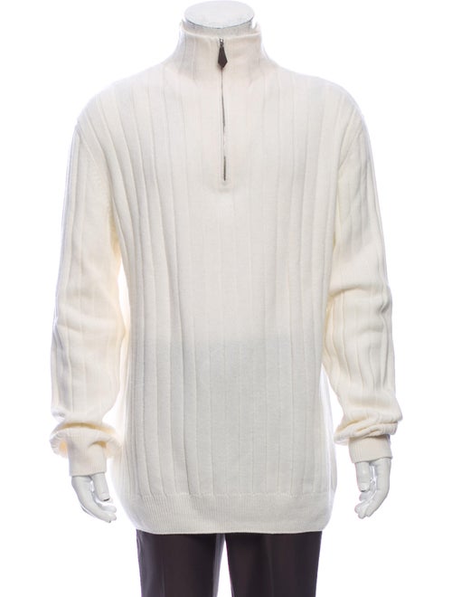 Hermès Turtleneck Long Sleeve Cardigan