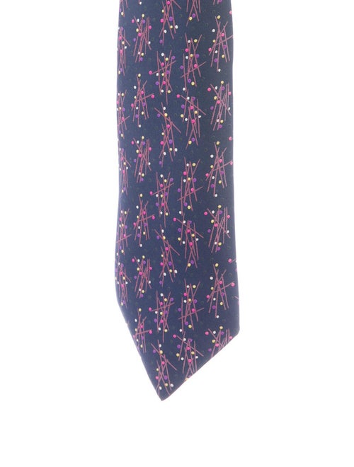 Hermès Hermes Silk Tie blue