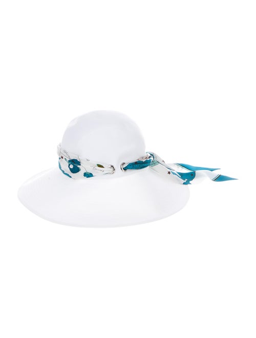 Hermès Monaco Sun Hat White