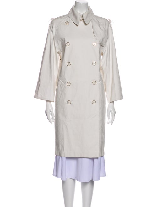 Hermès Trench Coat White