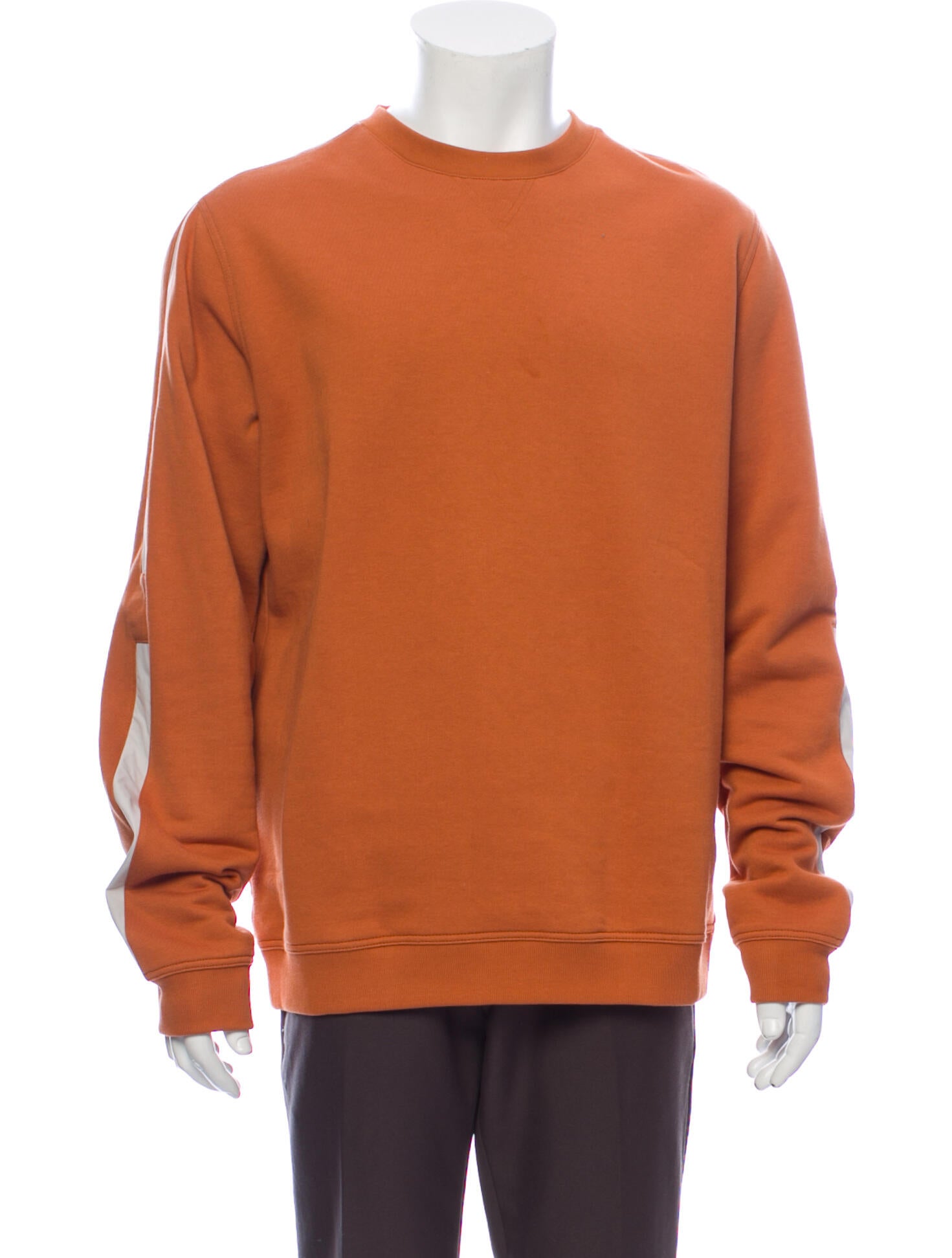 crew neck long sleeve pullover