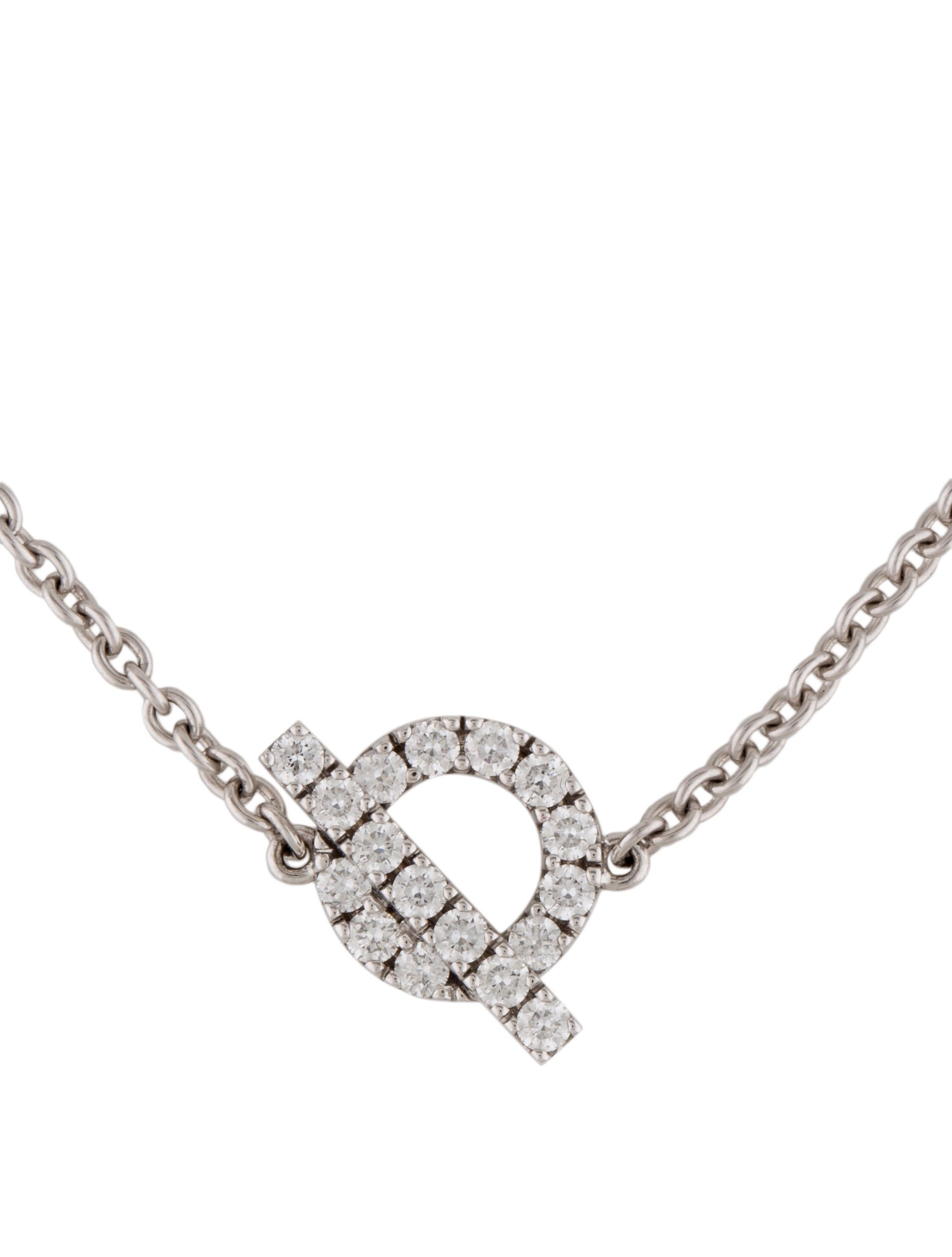 Hermès 18K Diamond Finesse Bracelet 18K White Gold Link, Bracelets