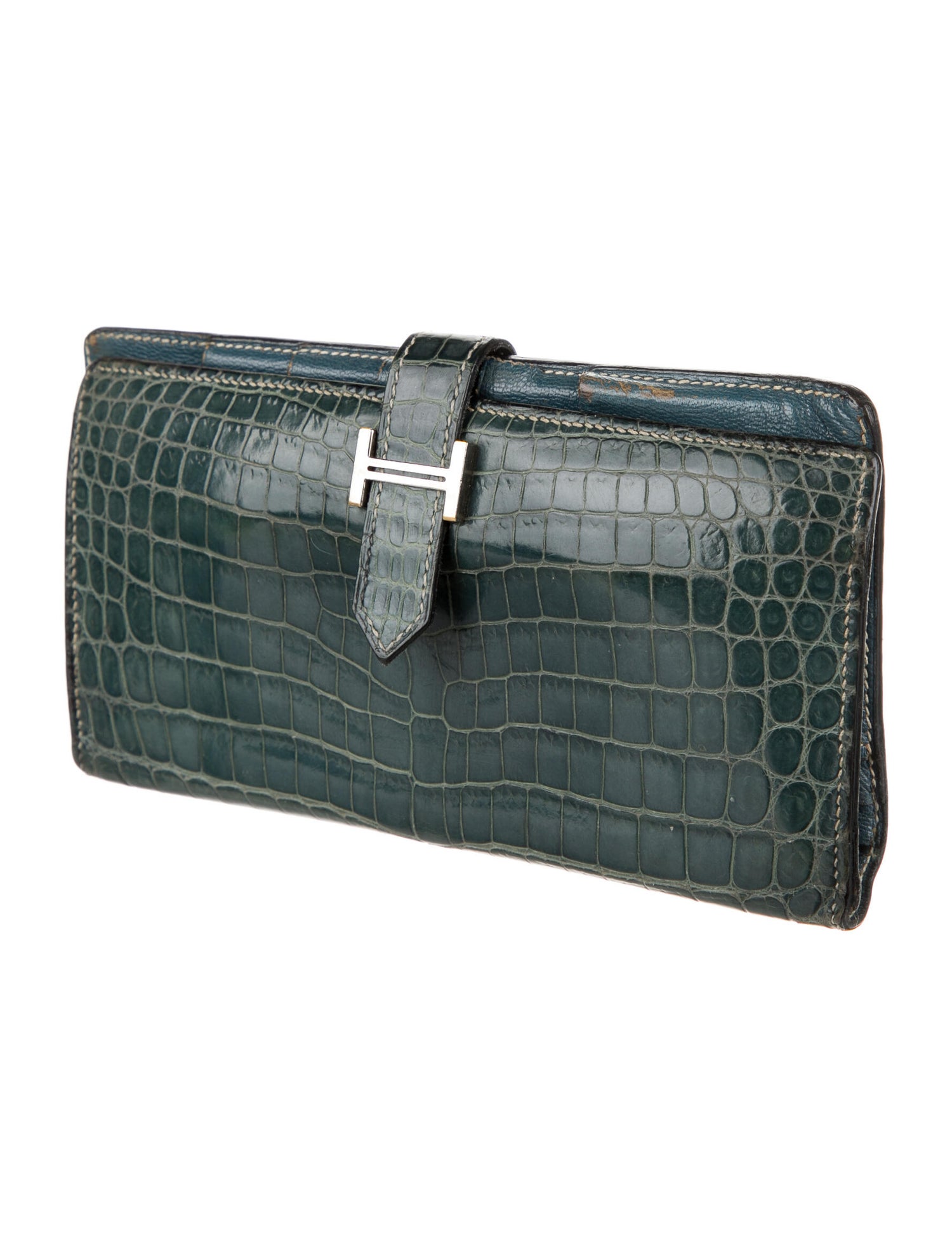 Hermès Bearn Classic Wallet Green Wallets, Accessories HER332579