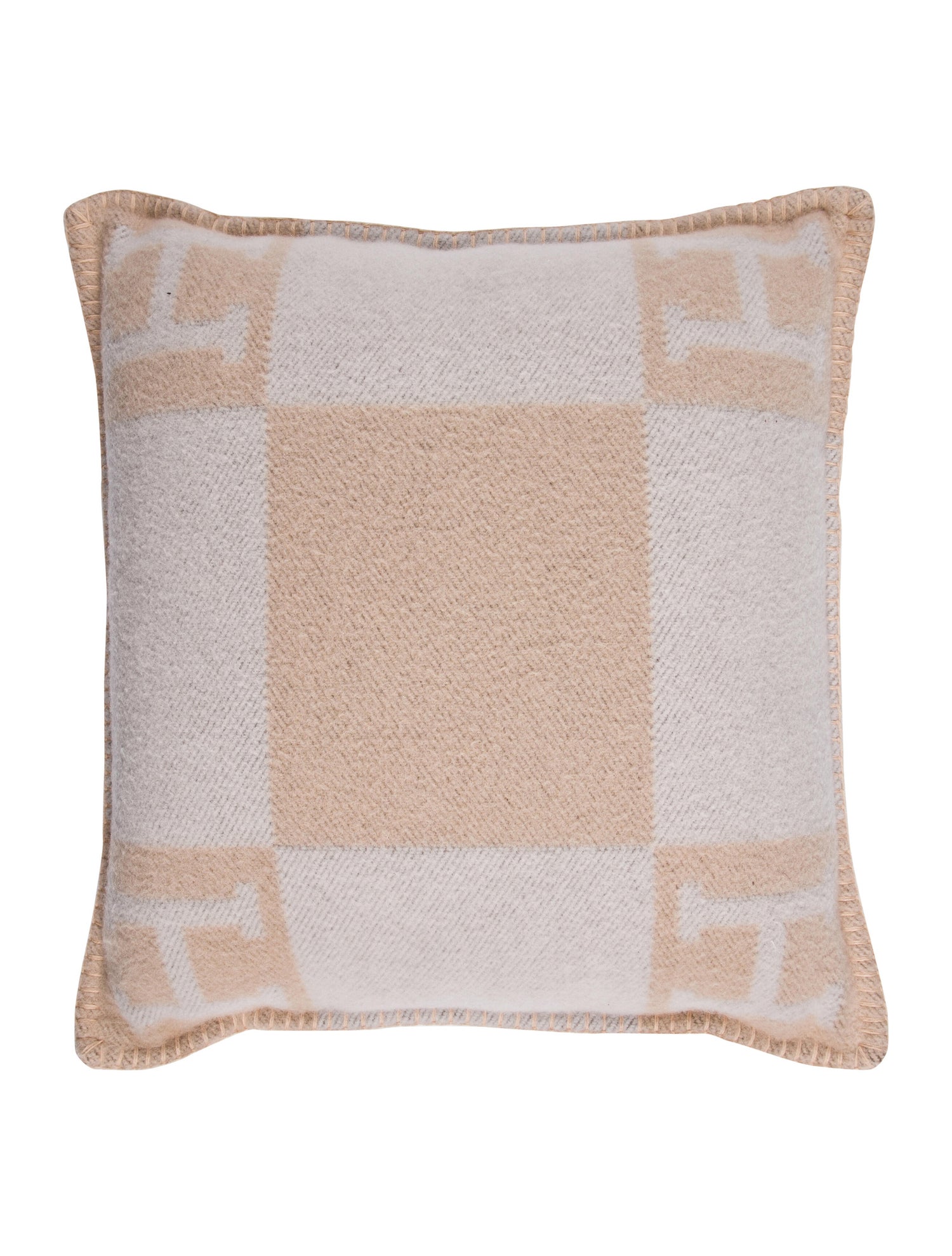 Hermès Avalon Throw Pillow Bedding & Bath HER333008 The RealReal