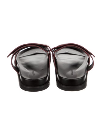 Hermès Chypre Leather Slides