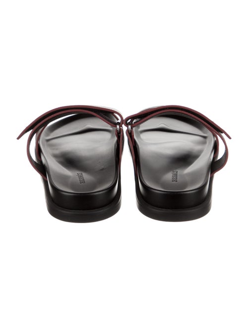 Hermès Chypre Leather Slides