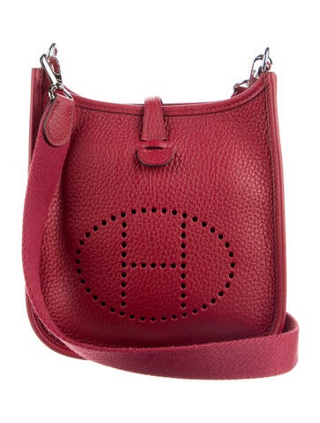 hermes evelyne rouge grenat