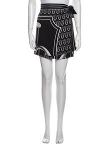 Silk Mini Skirt