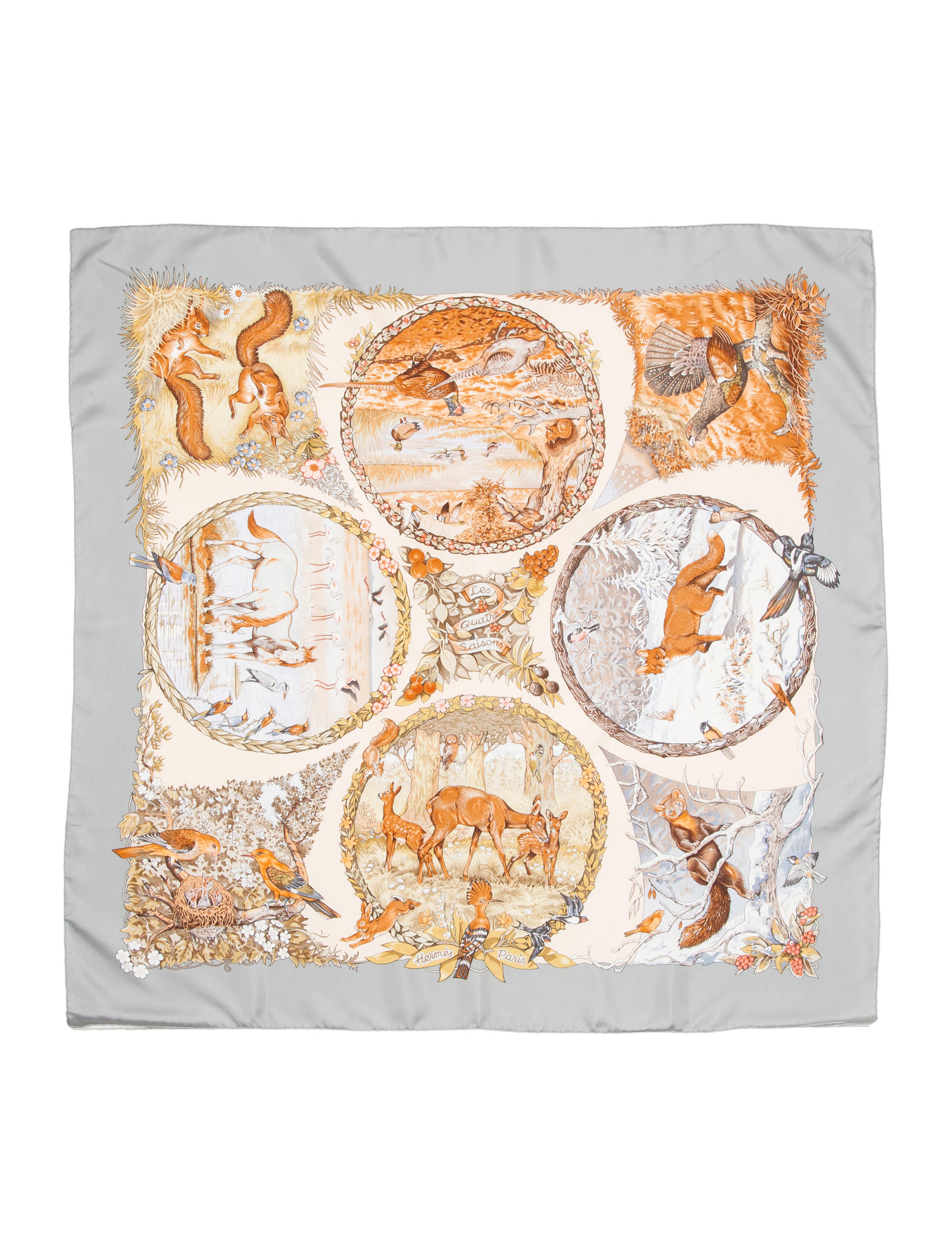 Hermès Silk Scarf Accessories HER36304 The RealReal