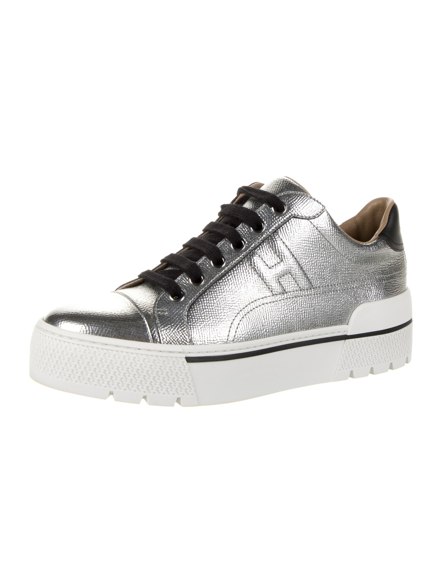 Hermès Leather Sneakers