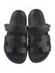 Hermès Chypre Leather Slides