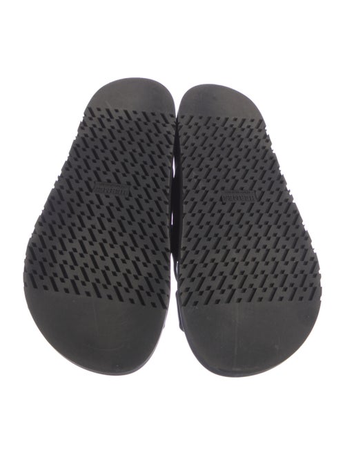 Hermès Chypre Leather Slides