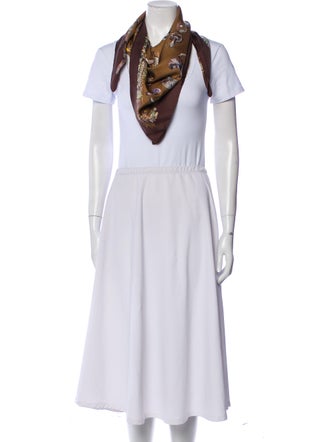 Hermès Champignons Scarf