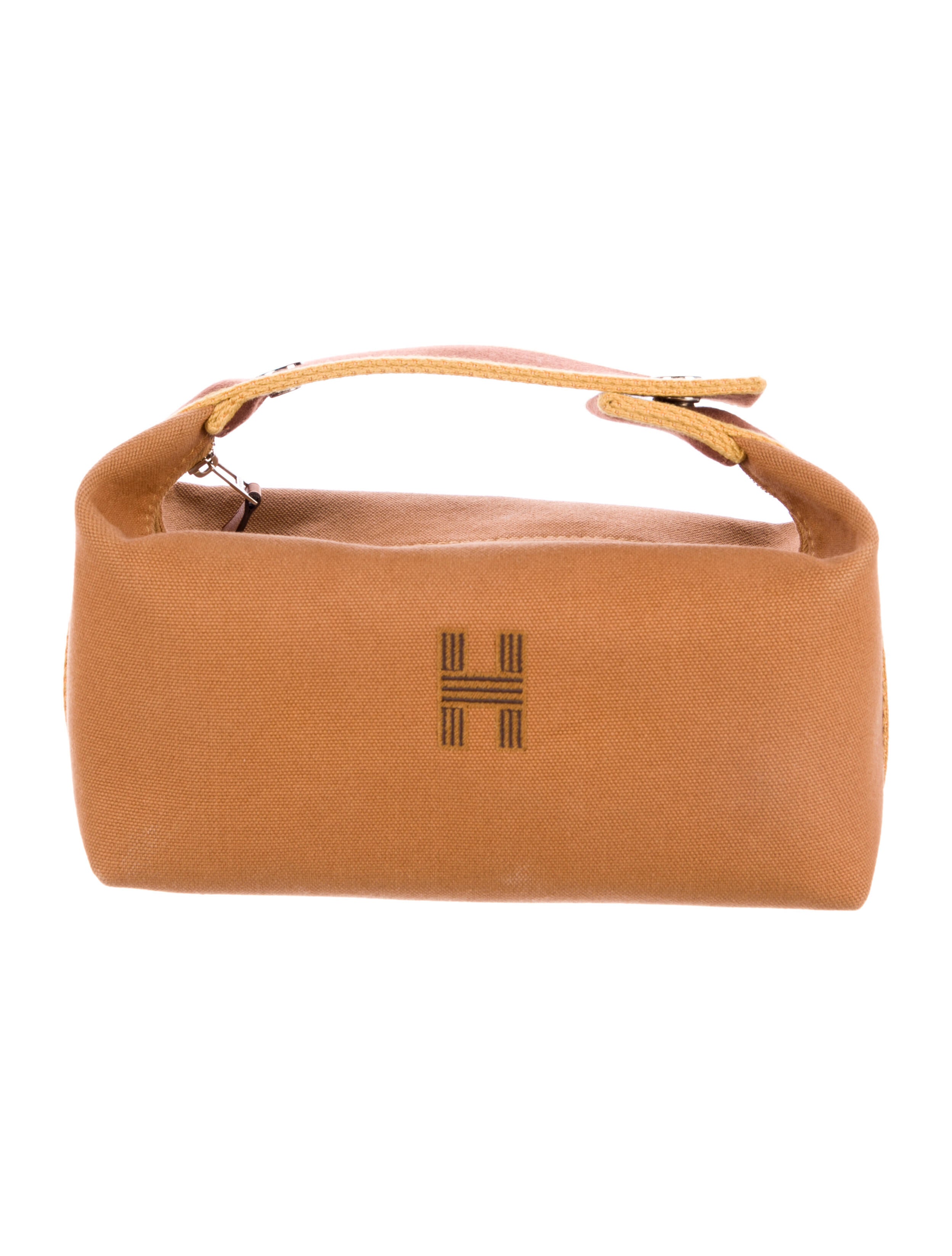 Hermès Toile Bride-A-Brac Small Travel Case