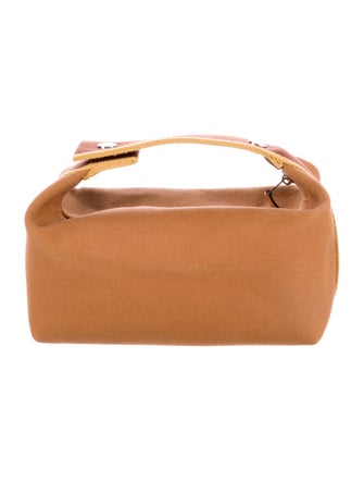 Hermès Toile Bride-A-Brac Small Travel Case