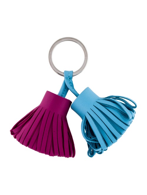 Hermès Carmen Pom Pom Duo Keychain