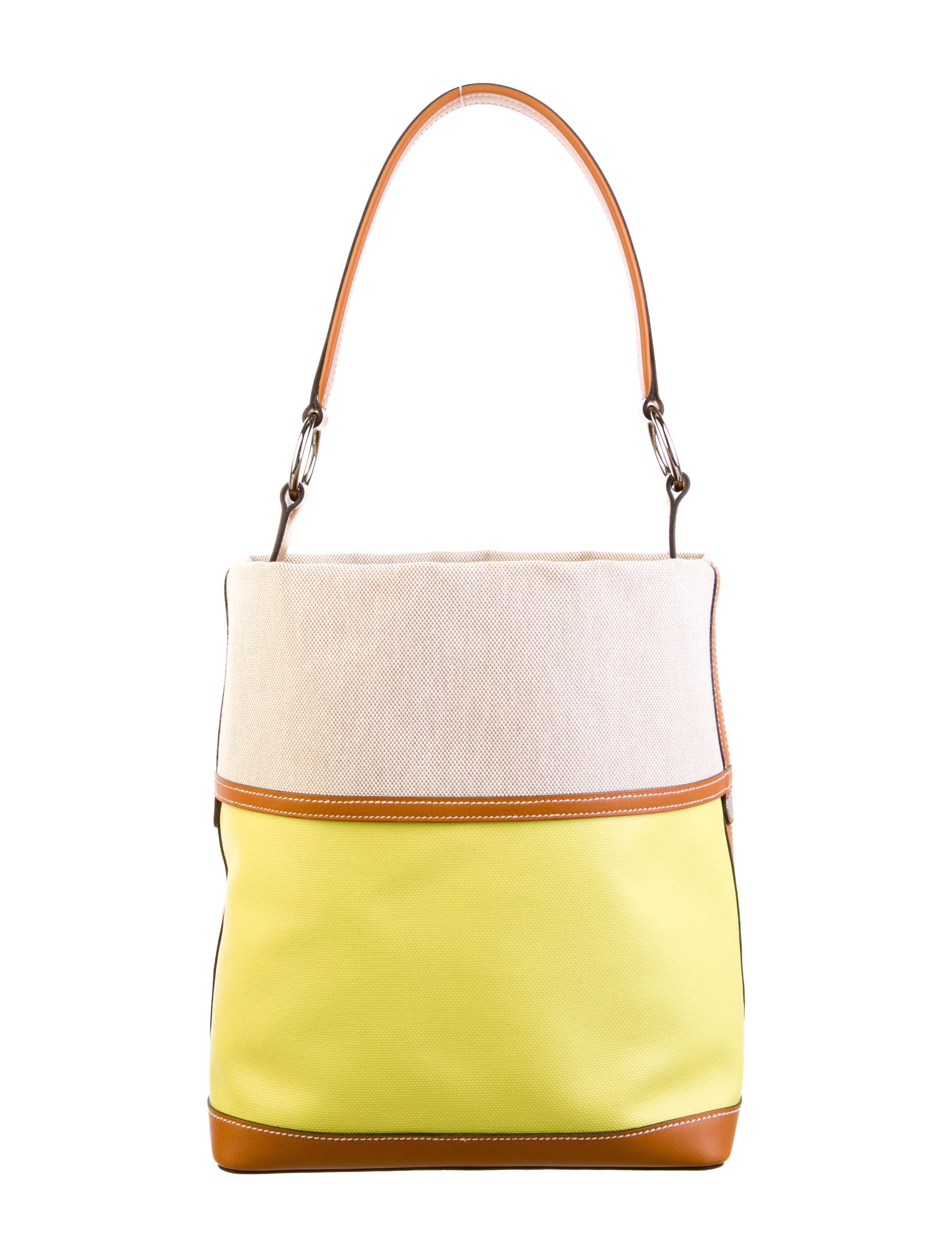 Hermès Toile Col Roule 25 Bag