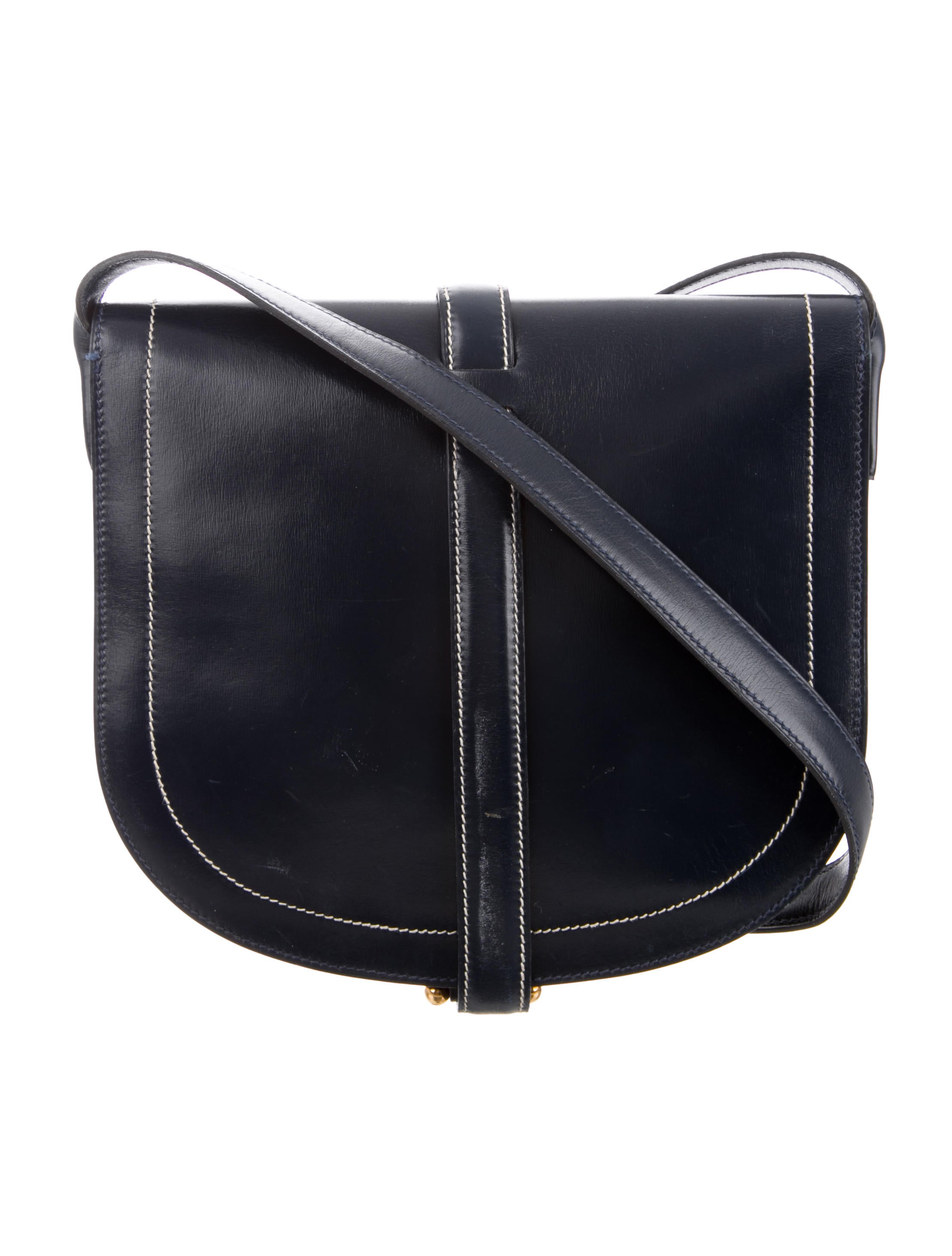 Hermès Vintage Saddle Bag Handbags HER41235 The RealReal