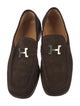 Hermès Suede Boat Shoes