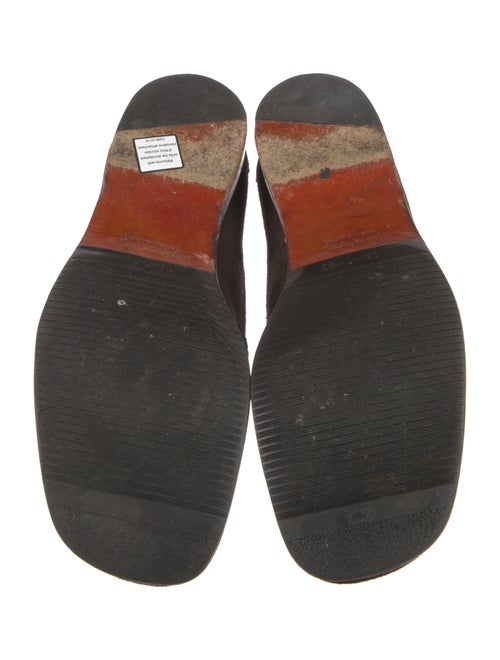 Hermès Suede Boat Shoes