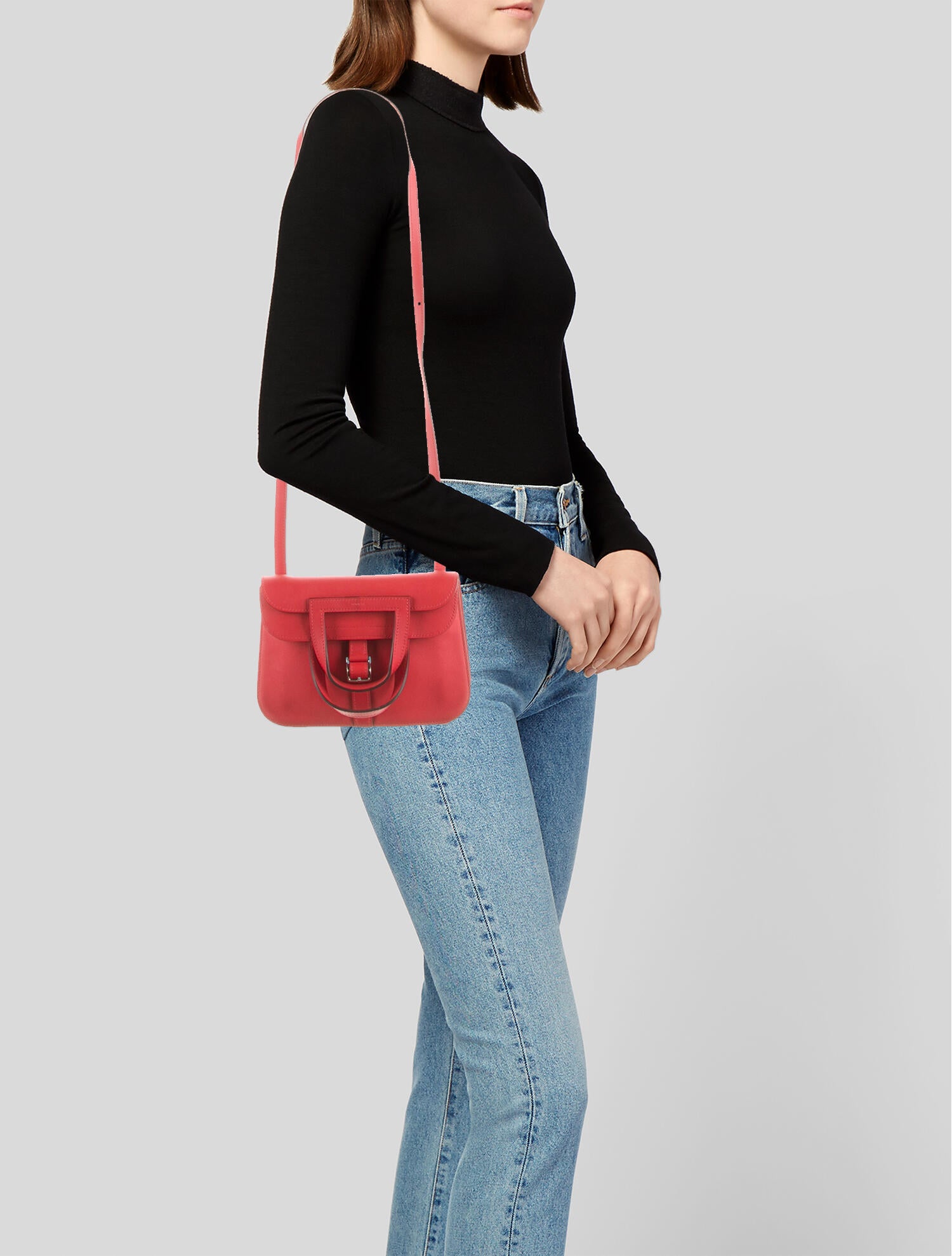 Hermès Swift Mini Hazlan 22 - Red Handle Bags, Handbags