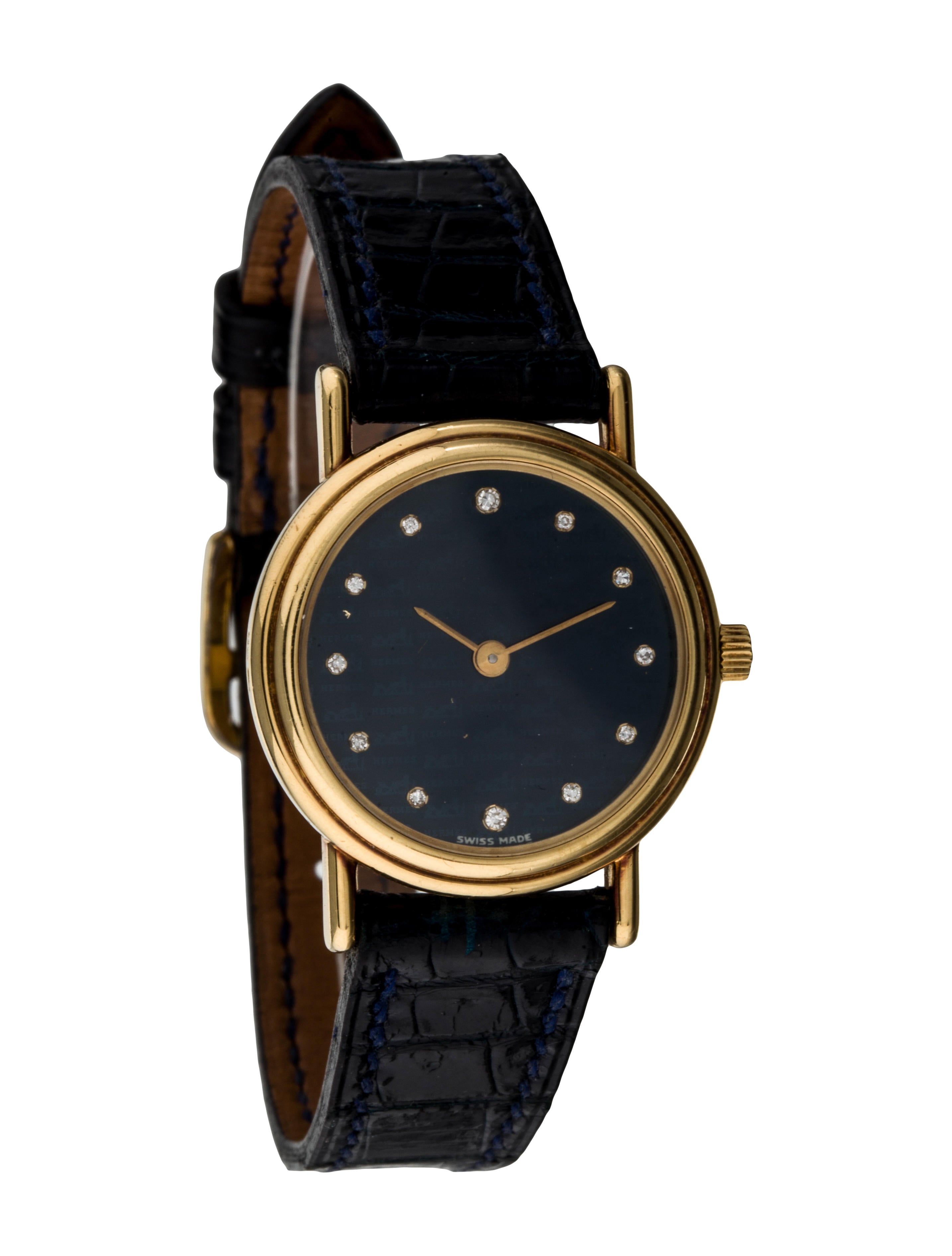 Hermès Limited Edition 18K Quartz Watch Strap HER43498 The RealReal