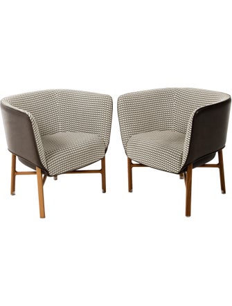 Hermès Pair of Cabriolet Chairs