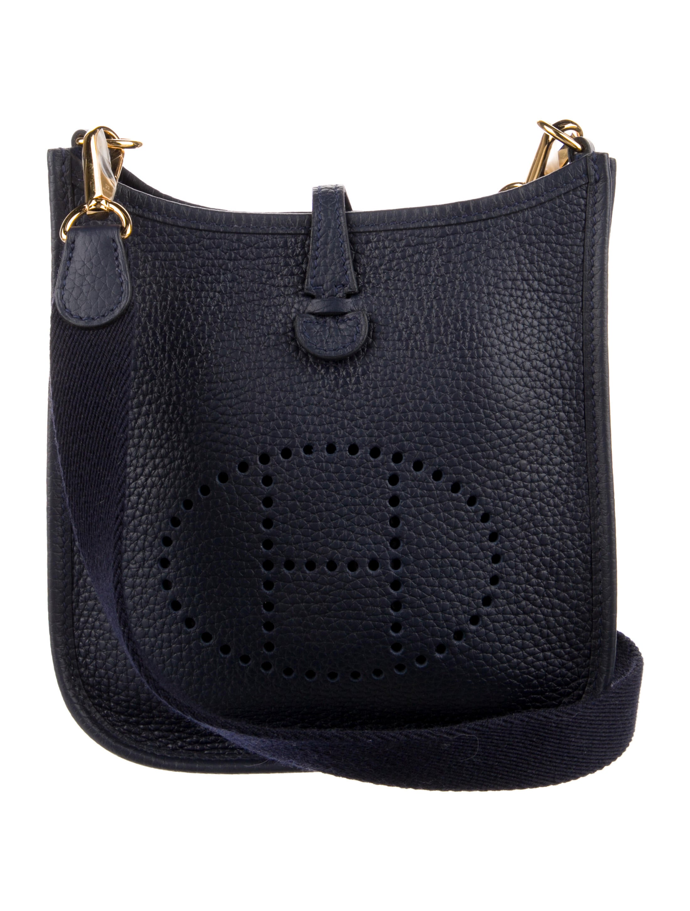 Hermès 2021 Togo Evelyne III 29 Blue Crossbody Bags, Handbags