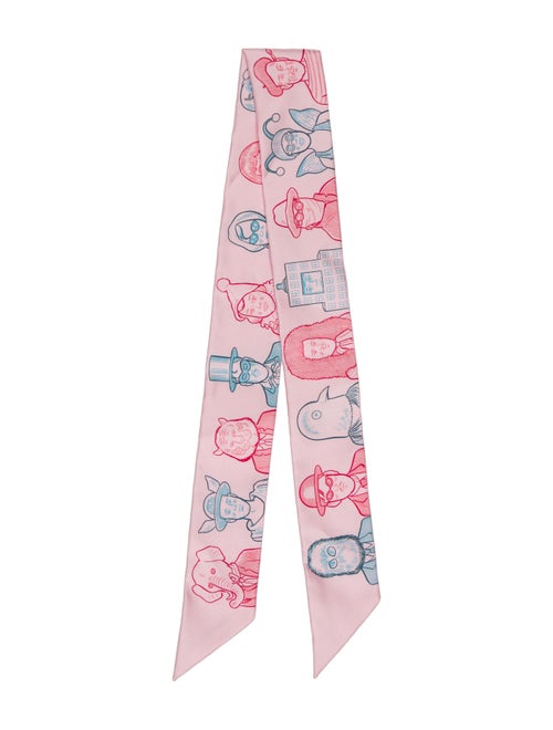 Hermès Dress Code Silk Twilly Scarf