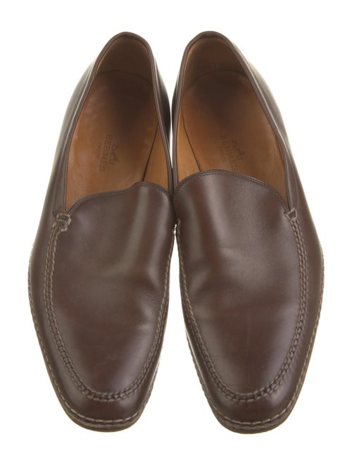 Hermès Leather Loafers