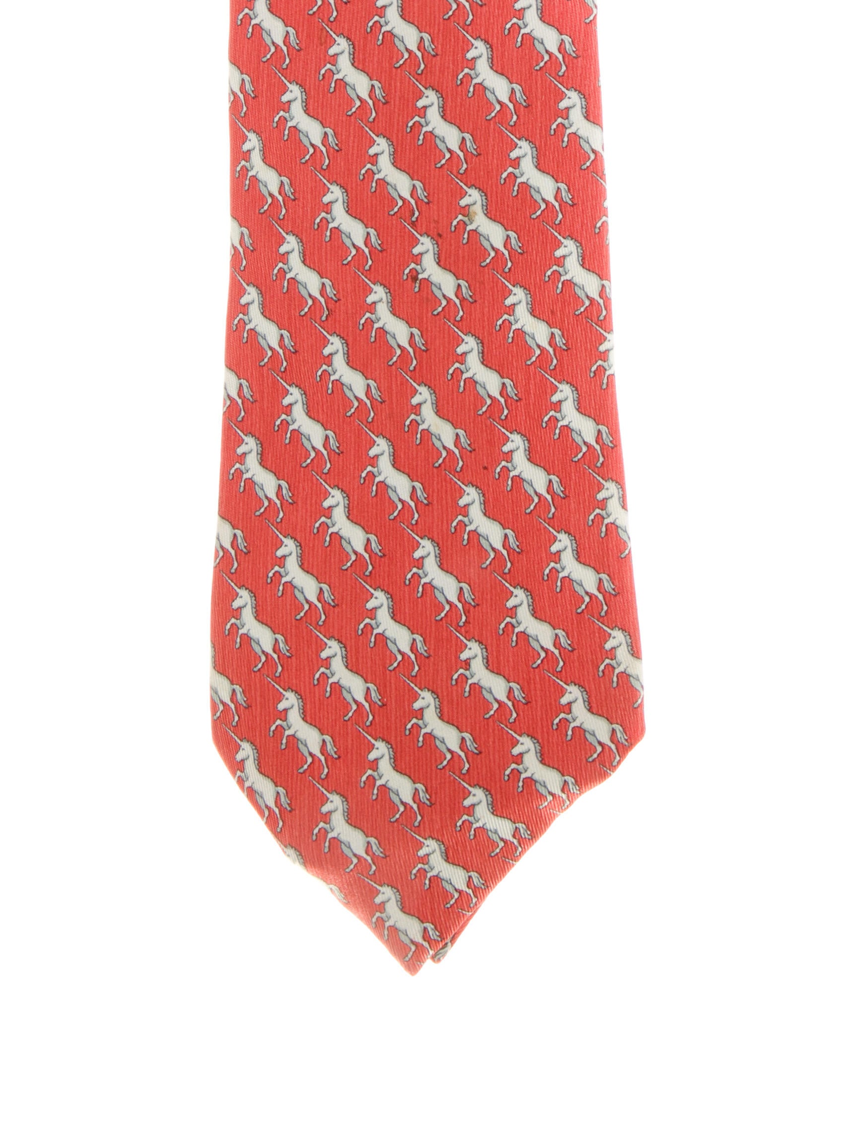 hermes unicorn tie