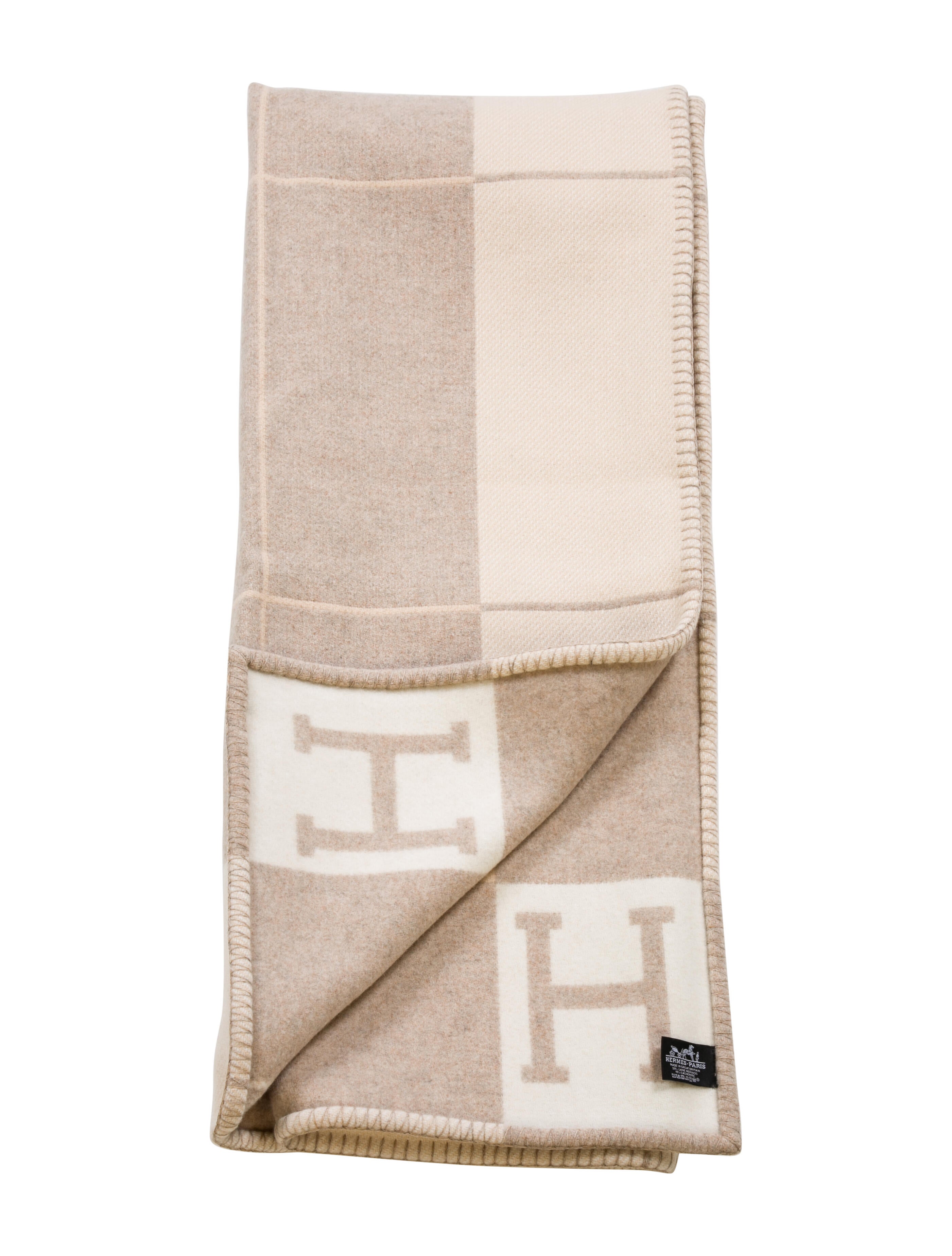 Hermès Avalon III Throw Blanket Neutrals Throws, Pillows & Throws