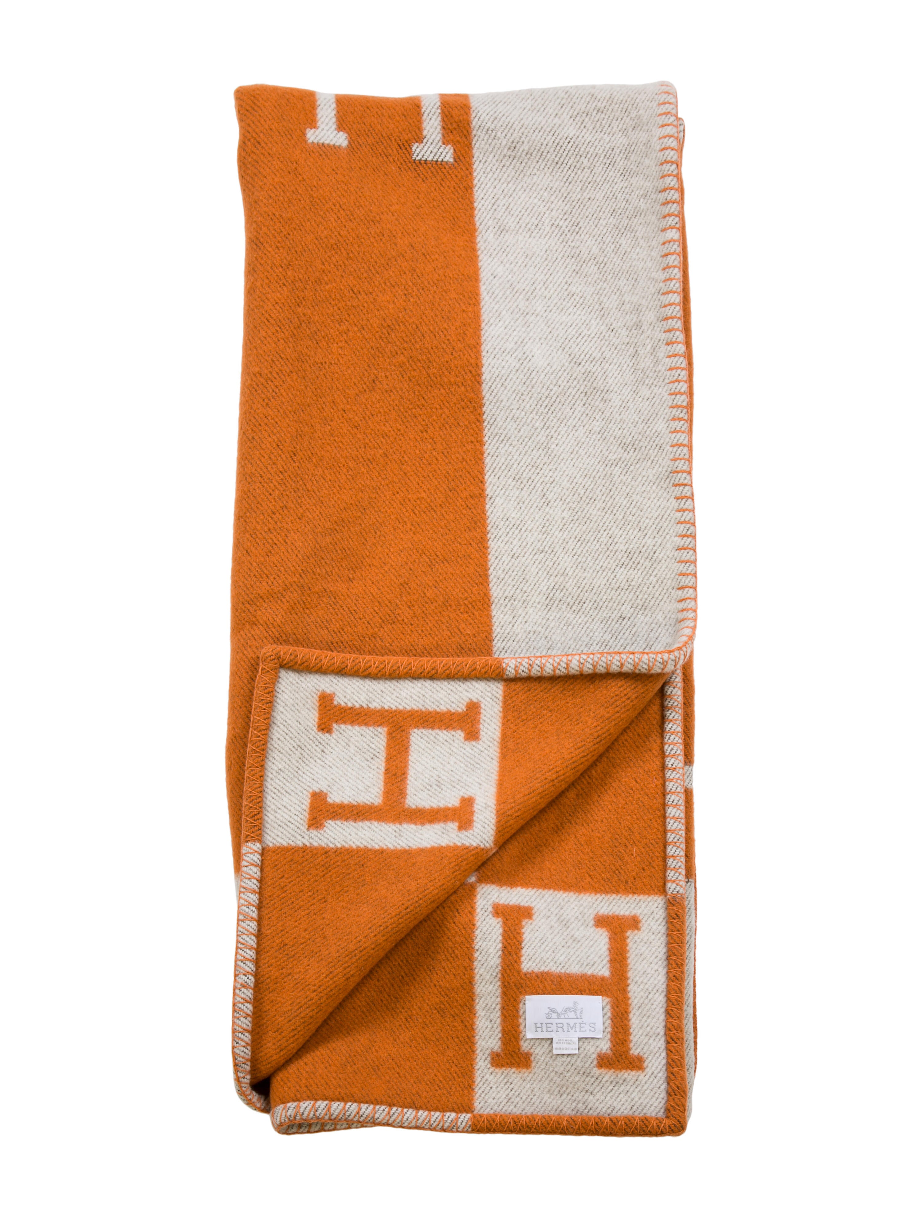 Hermès Avalon III Throw Blanket Neutrals Throws, Pillows & Throws