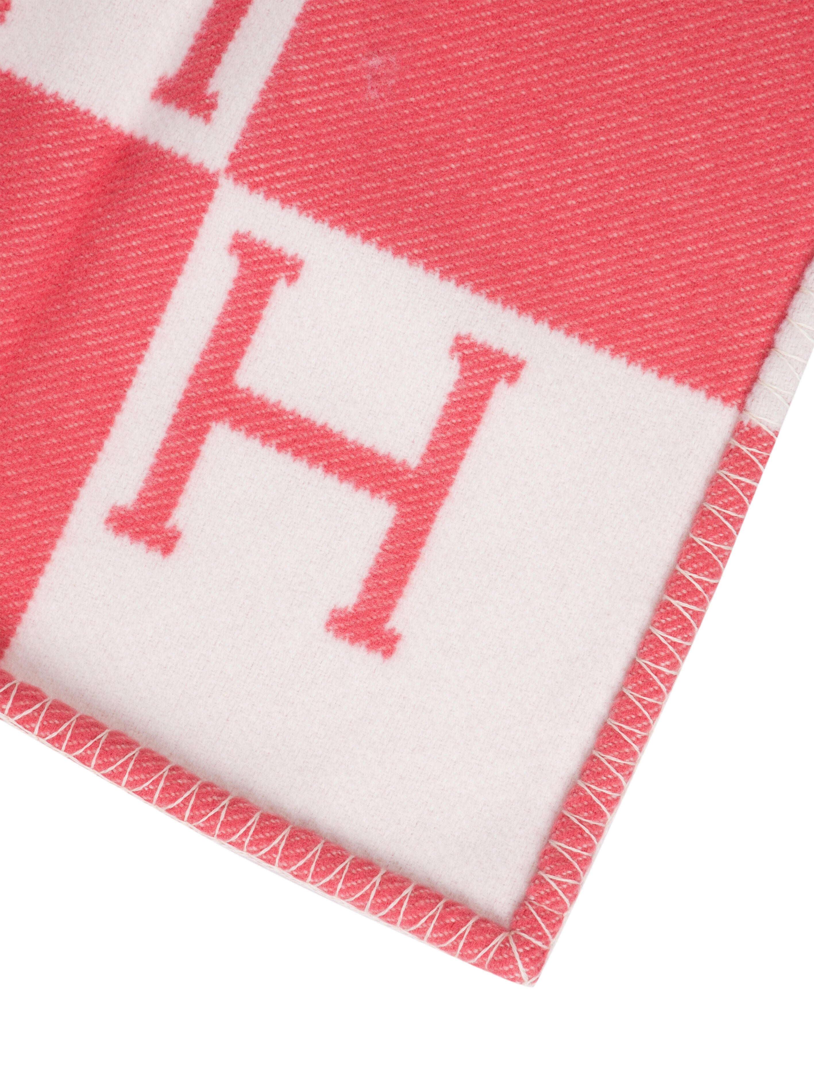 Hermès Avalon Baby Blanket Pink Kids Decor & Accessories, Kids