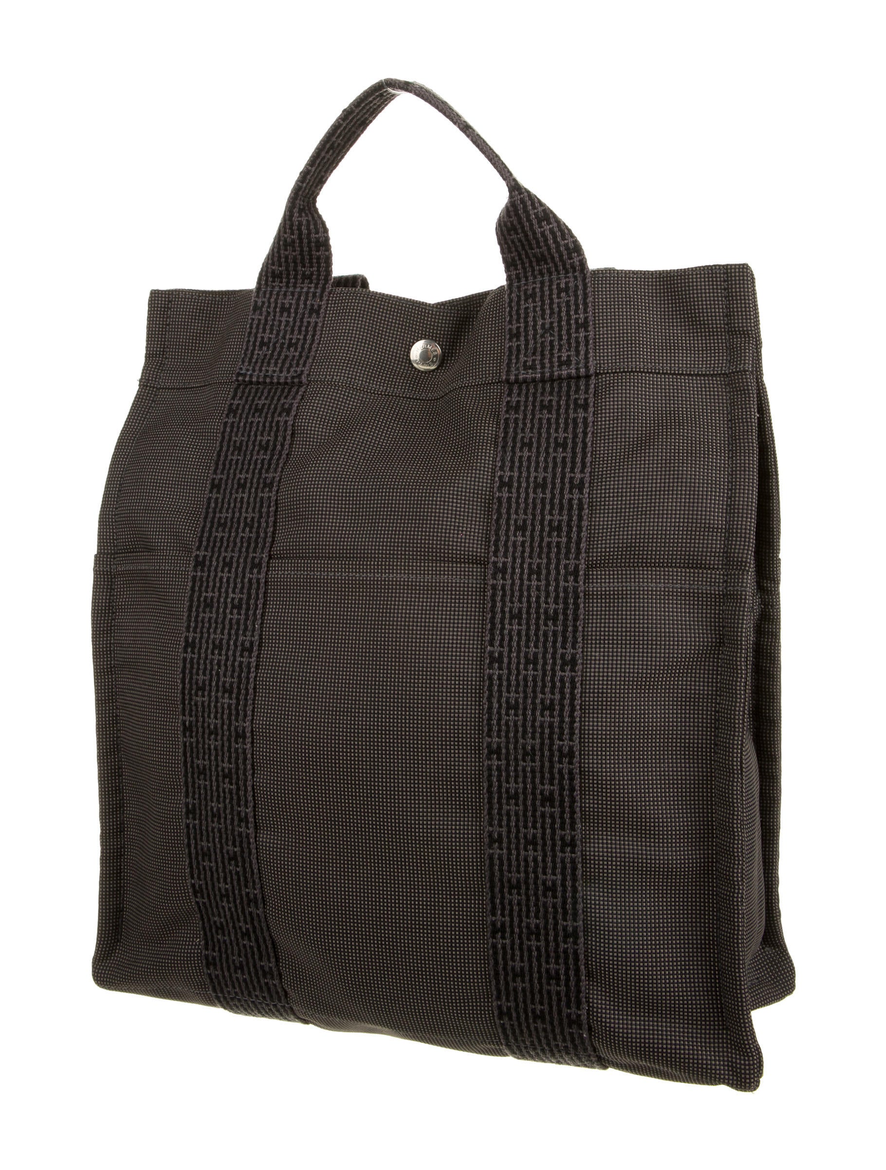 Hermès Toile Herline Backpack Black Backpacks, Handbags HER455636 The RealReal