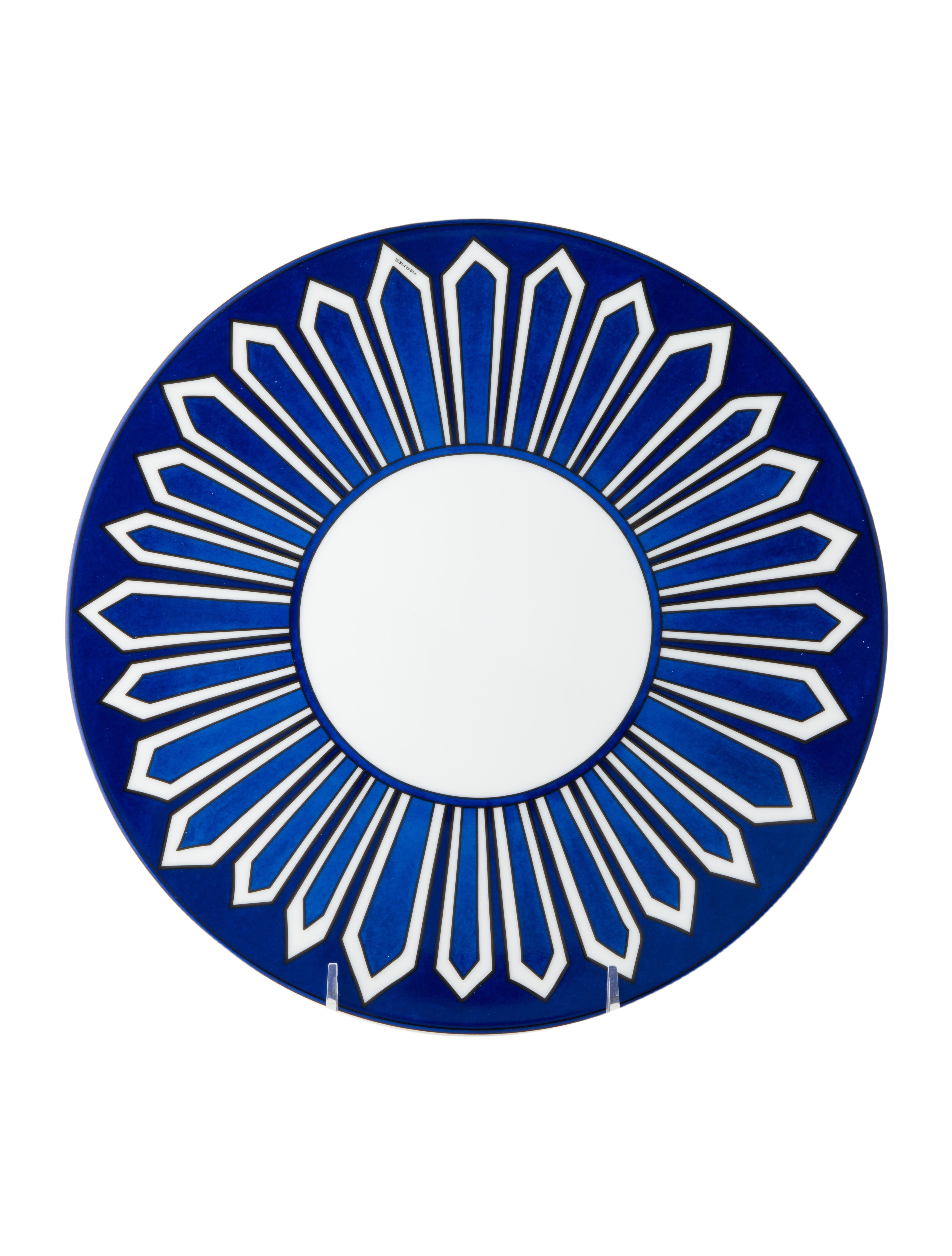 Hermès 4-Piece Bleus d'Ailleurs Tableware Set