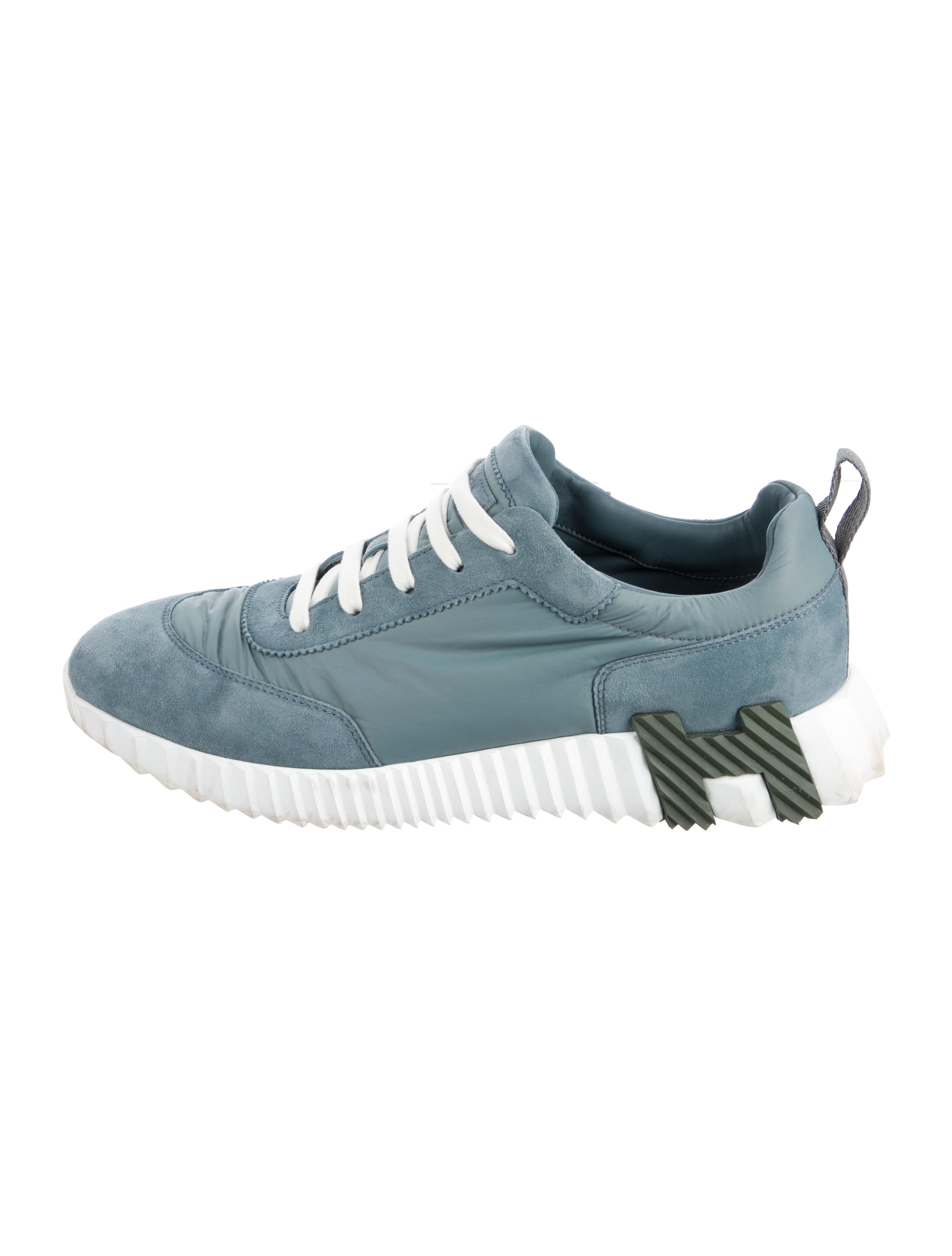 Hermès Bouncing Sneakers Green Sneakers, Shoes HER459362 The RealReal