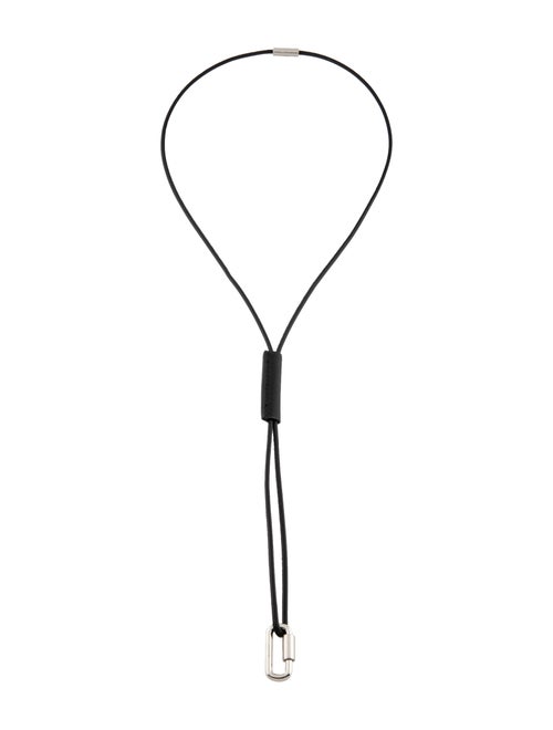 Hermès Curiosite Mousqueton Lariat Necklace