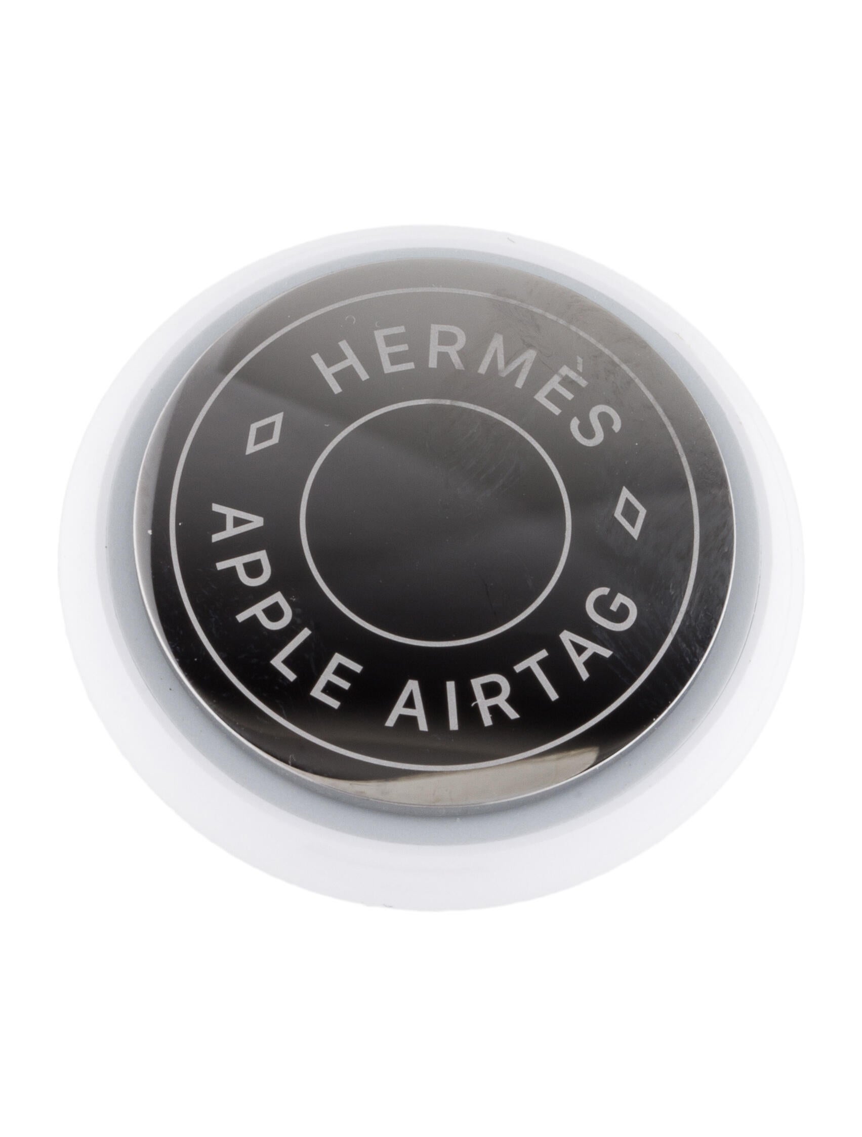 Hermès X Apple AirTag Key Ring Orange Tech & Travel, Decor & Accessories HER461126 The