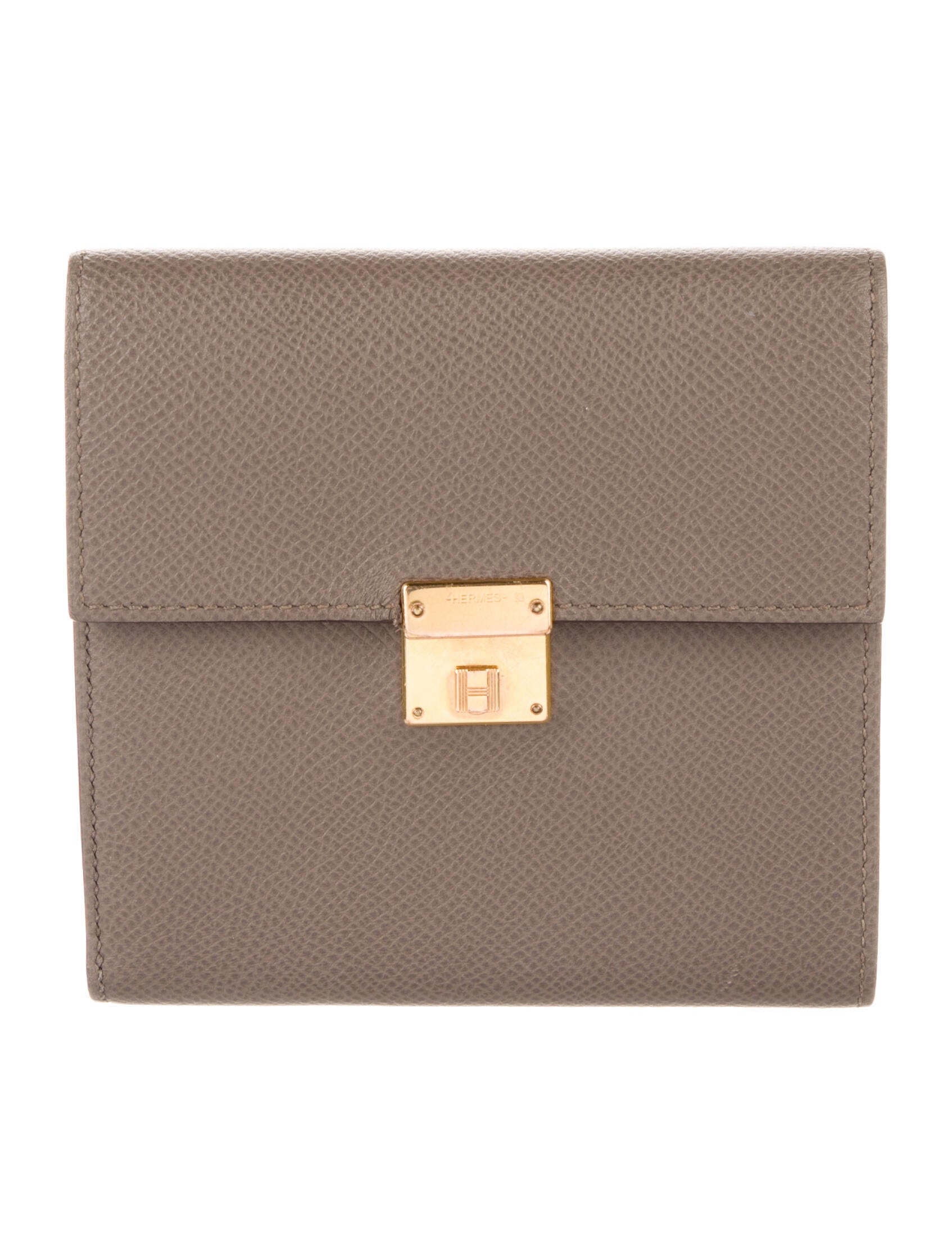 Hermès Clic 12 Wallet Brown Wallets, Accessories HER466025 The RealReal