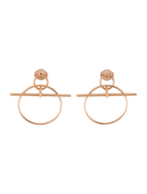 Hermès 18K Loop Earrings