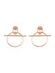 Hermès 18K Loop Earrings