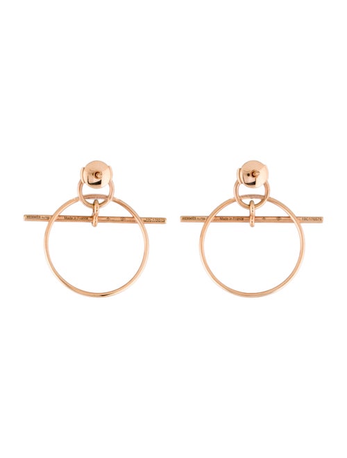 Hermès 18K Loop Earrings